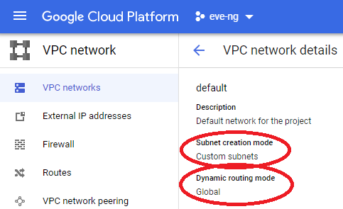 eve ng default login